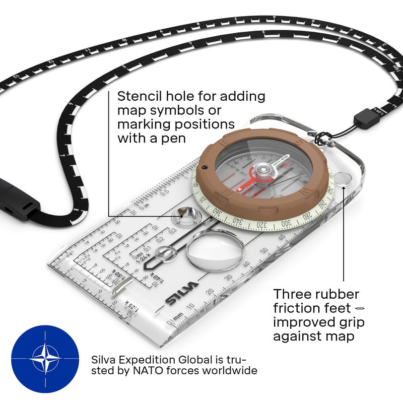 SILVA Expedition 360 Global, Clear, One Size - Image 2